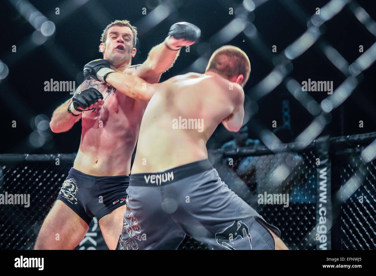 Mma punches hi-res stock photography and images - Alamy
