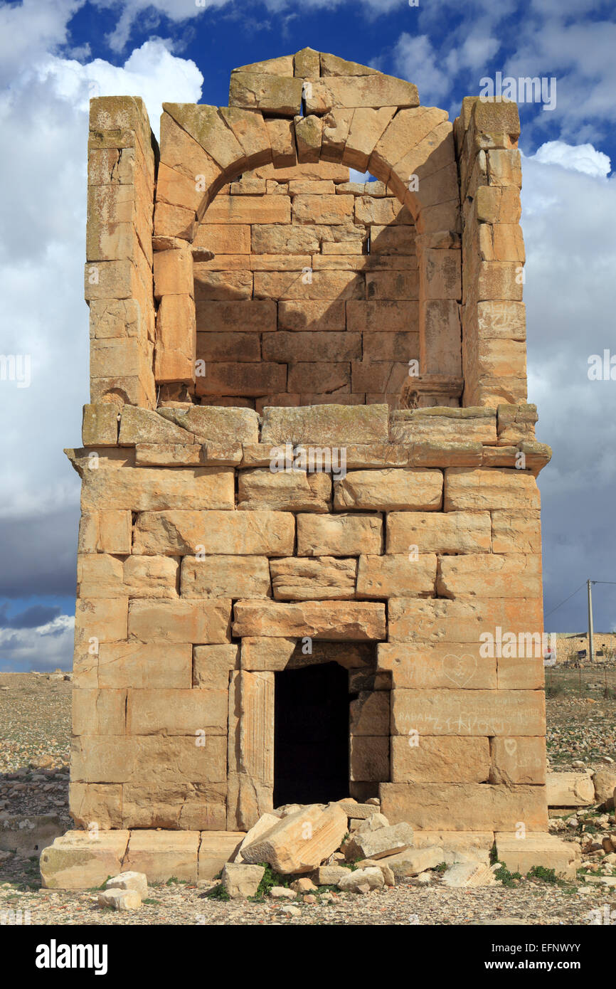 Ruins of ancient city of Madauros, M'Daourouch, Souk Ahras Province, Algeria Stock Photo