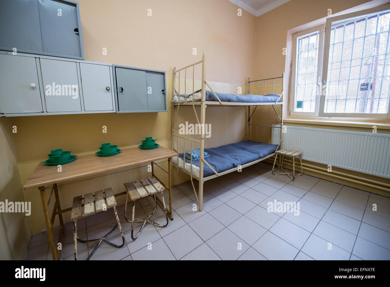 Prison bunk bed hires stock photography and images Alamy
