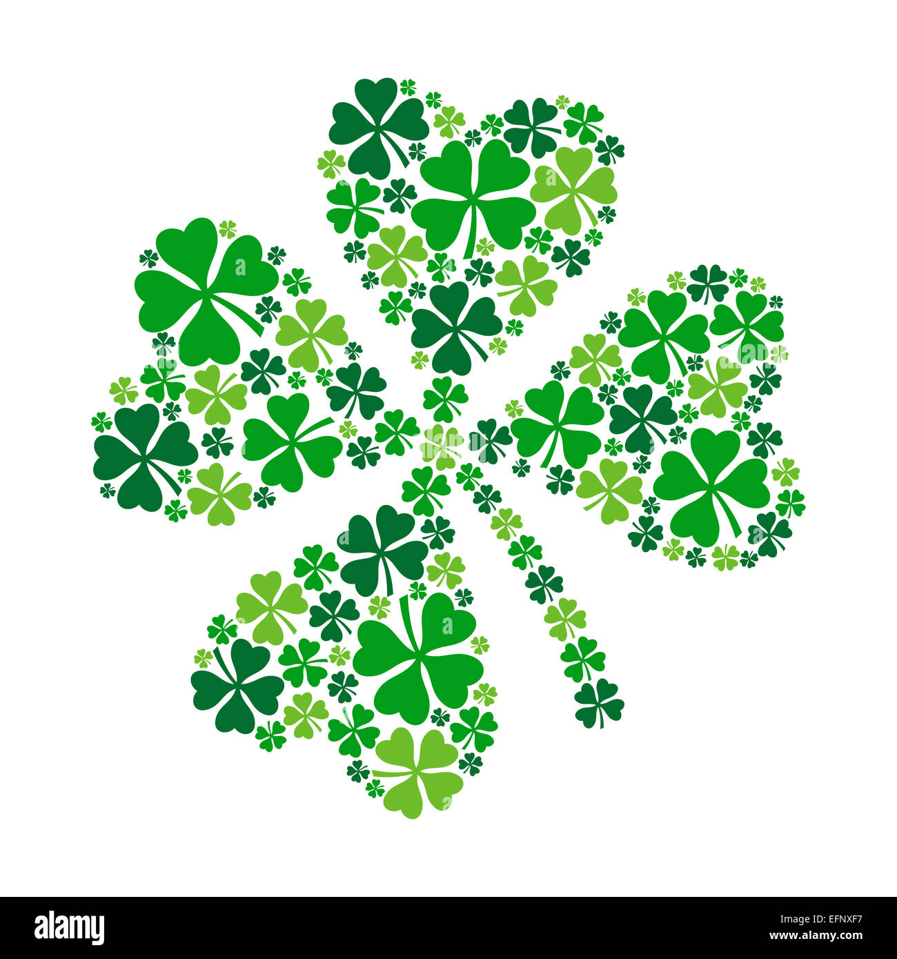 Four leaf clover st patricks day hi-res stock photography and
