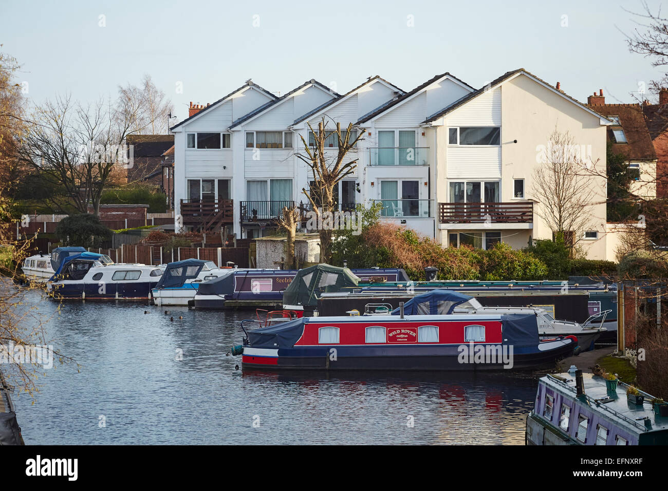 Stockton heath bridgewater canal hires stock photography and images