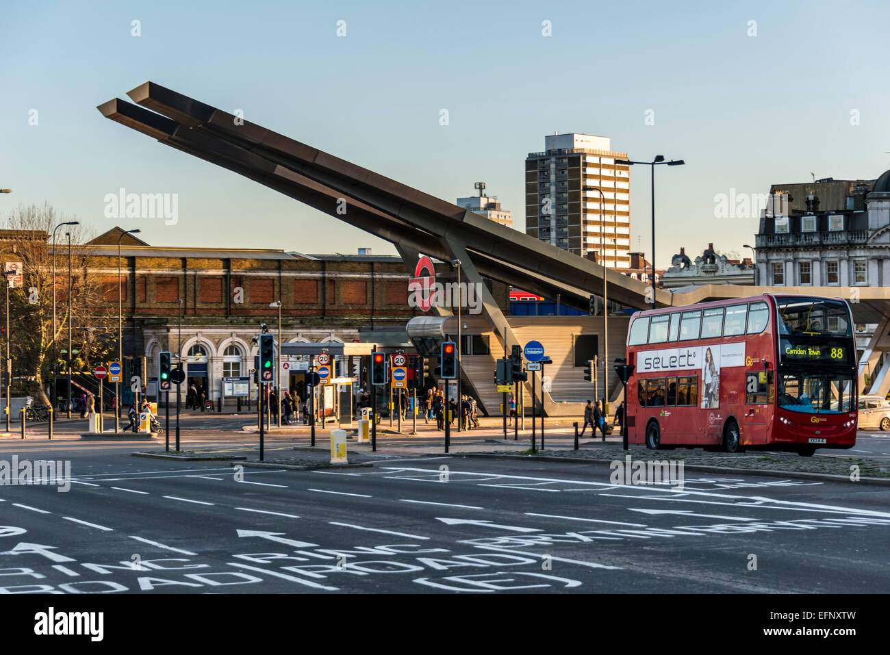 Vauxhall Bus Station, London is in the Borough of Lambeth and is