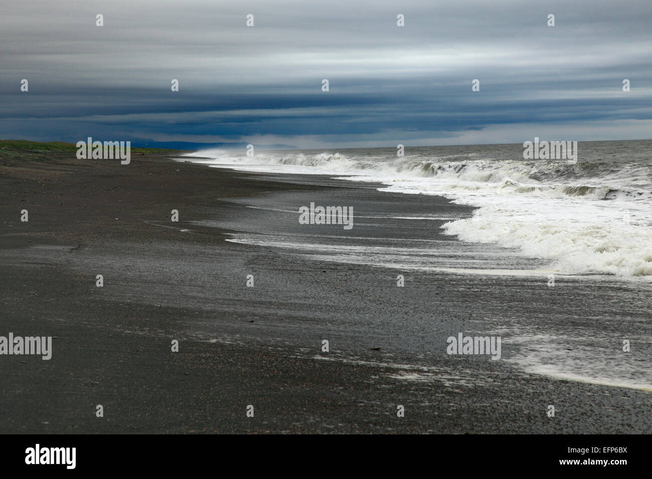 Sea of Okhotsk, Kamchatka Peninsula, Russia Stock Photo