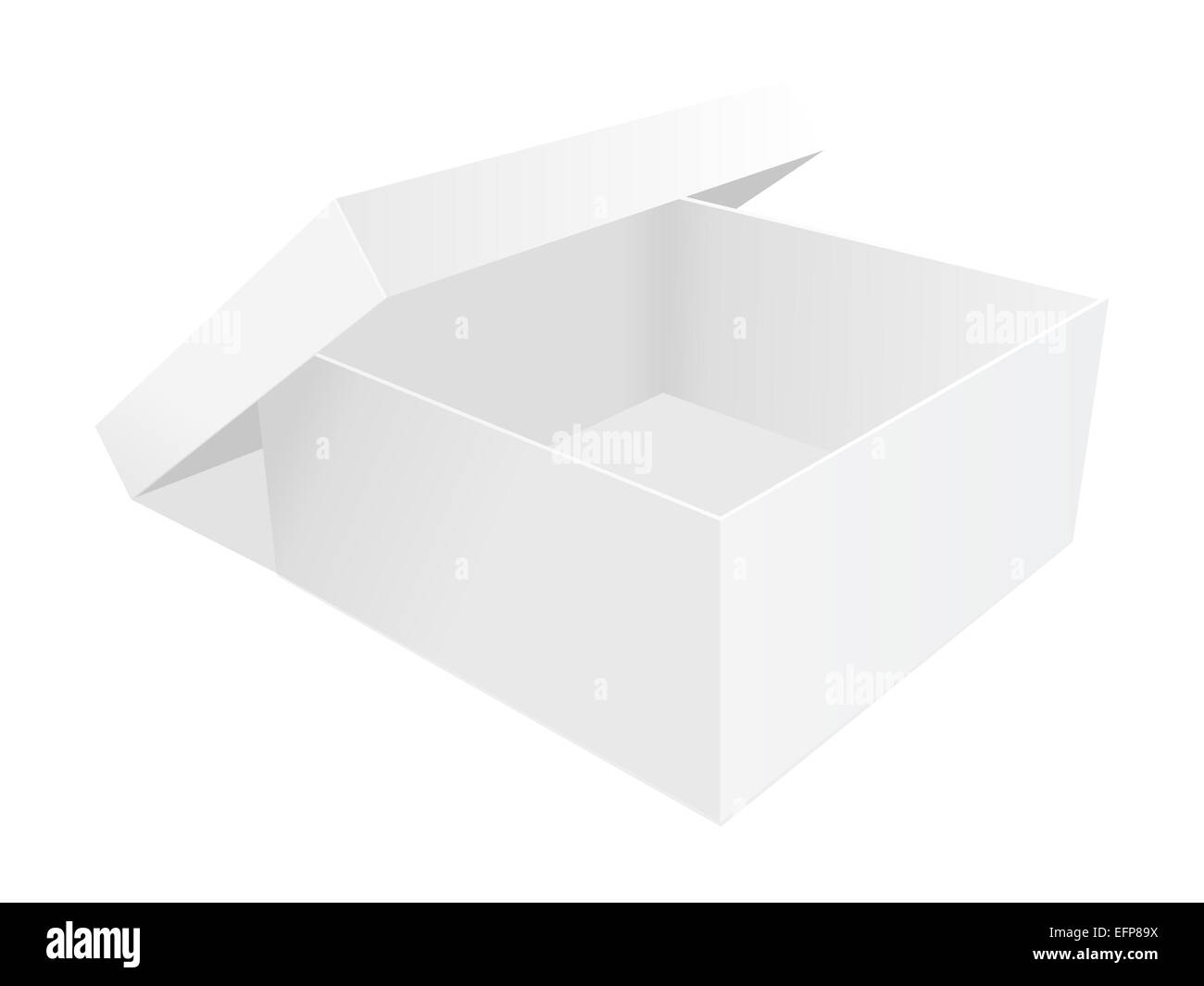Empty Paper Box Illustration Stock Photo Alamy empty-paper-box-illustration-stock-photo-alamy