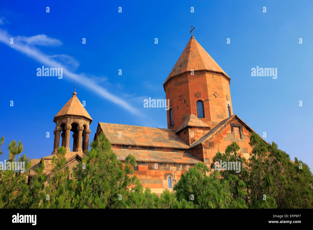 Church of the Holy Mother of God (St. Astvatzatzin), Khor Virap, Ararat Province, Armenia Stock Photo
