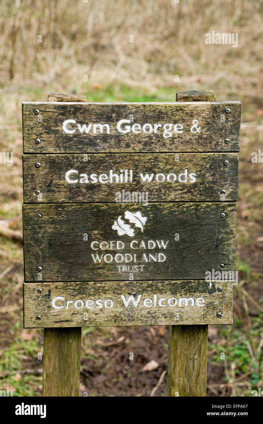 Cadw Sign High Resolution Stock Photography And Images Alamy