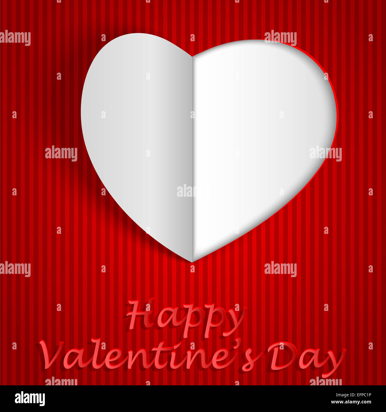 valentine's day background with hearts Stock Photo - Alamy