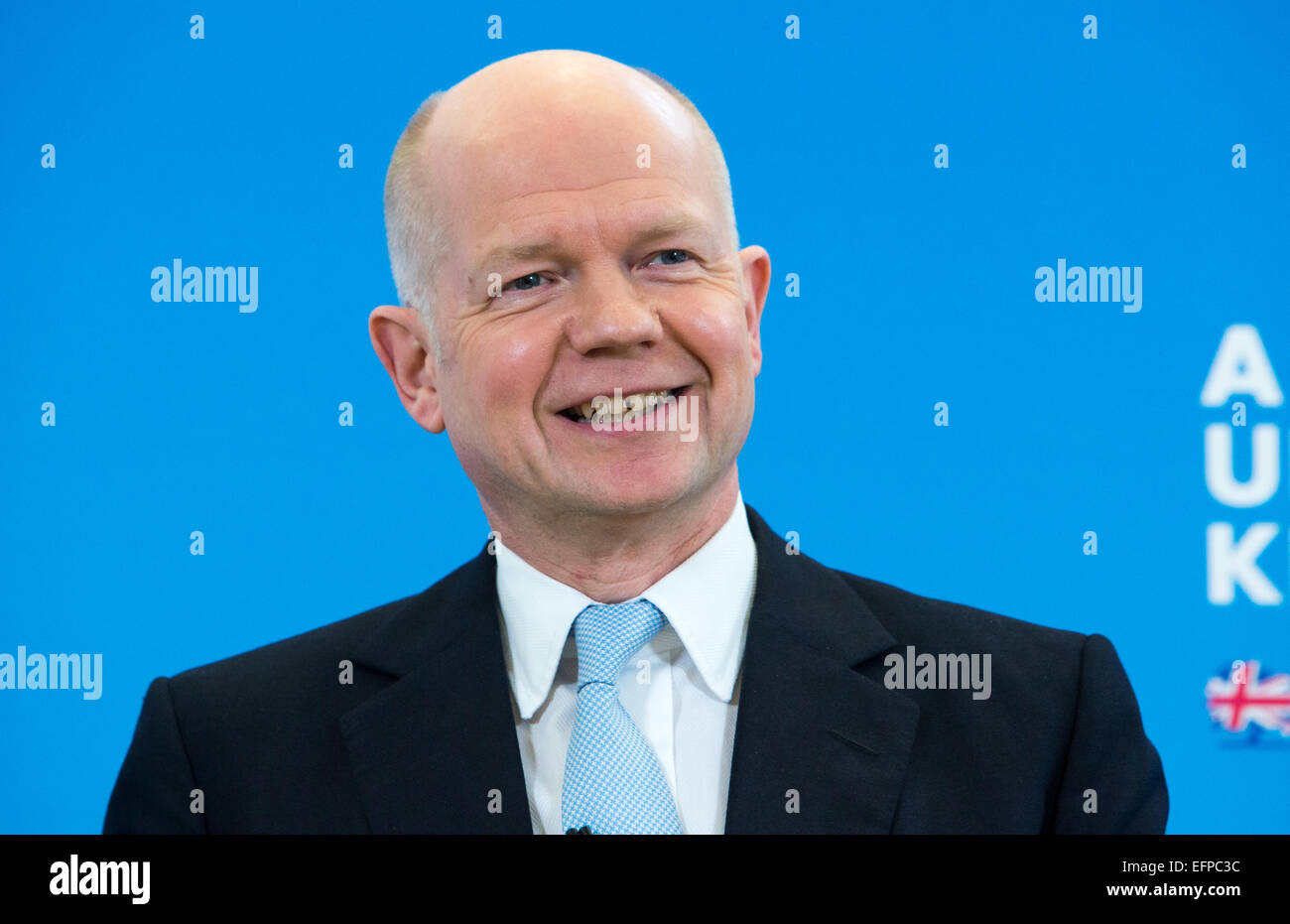 William Hague MP Leader of the House of Commons Stock Photo