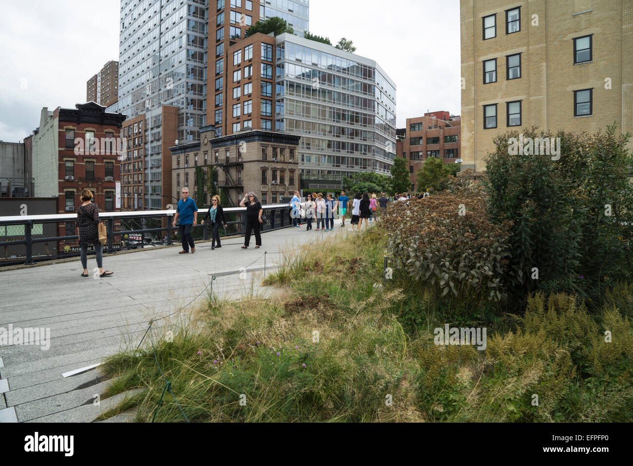 High Line public park, Meatpacking District, New York City, New York