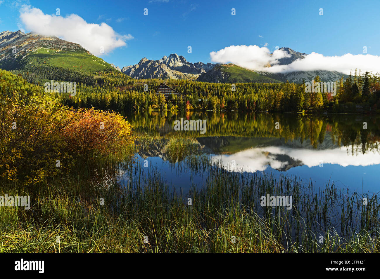 Strbske Pleso, High Tatras (Vysoke Tatry), Slovakia, Europe Stock Photo