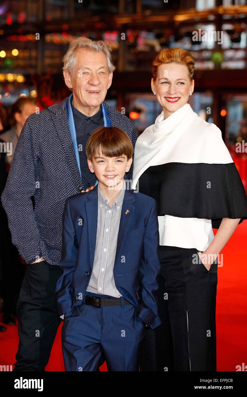 Milo Linney Berlin, Ca, Germany. 8th Feb, 2015. Ian McKellen, Milo Parker, Laura ...