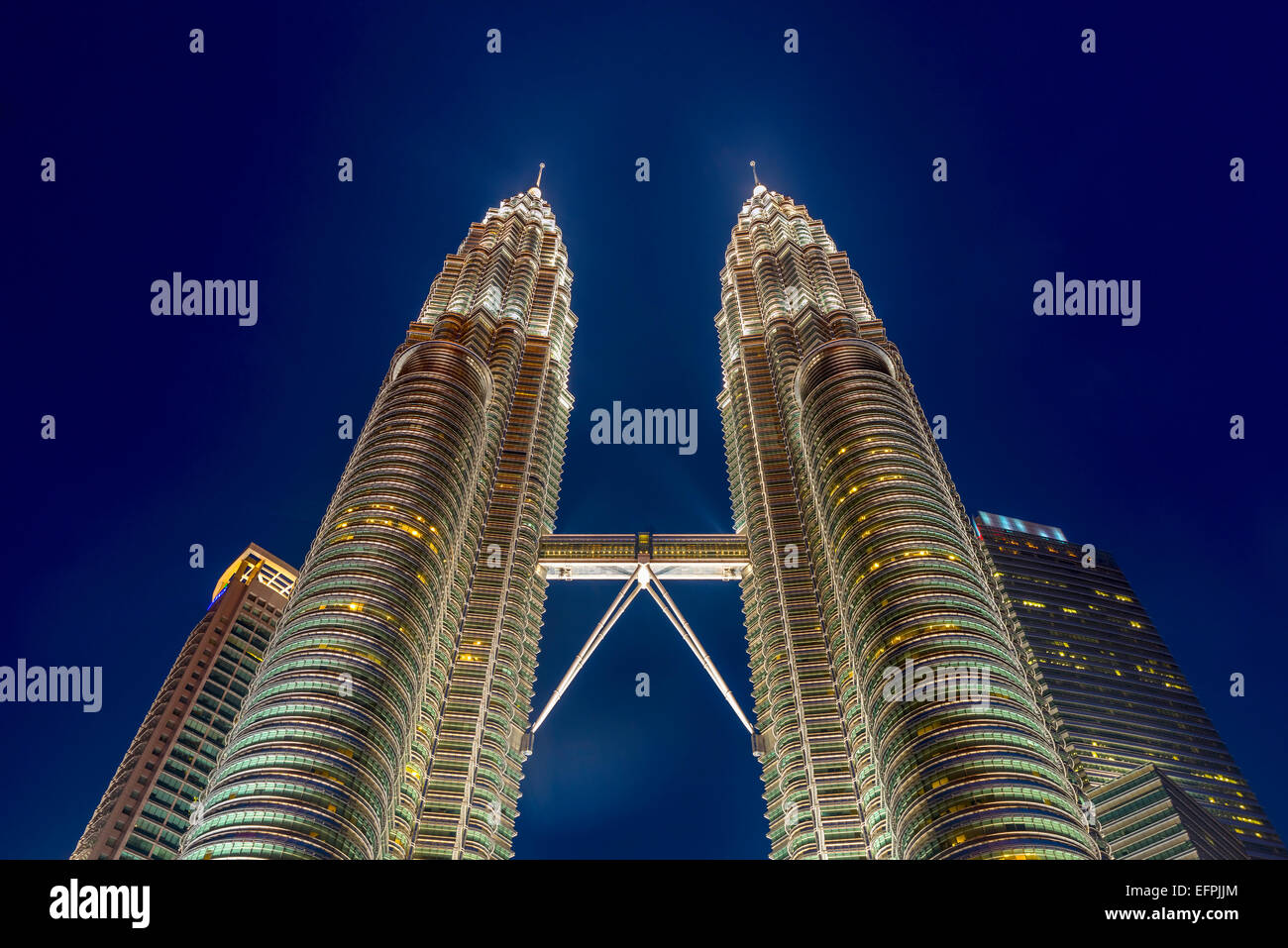 Petronas Towers, Kuala Lumpur, Malaysia, Southeast Asia, Asia Stock Photo