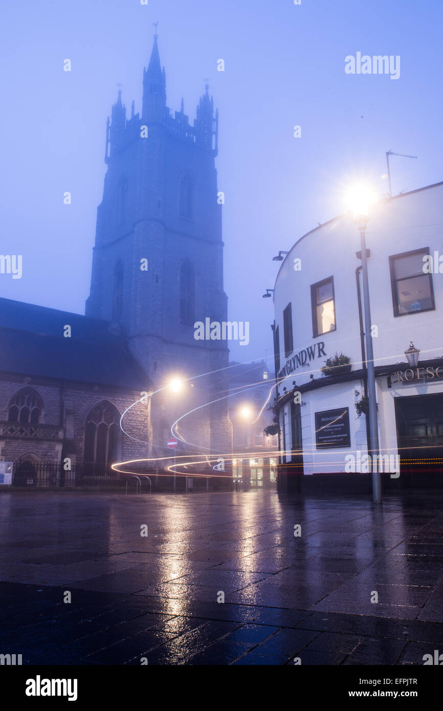 Cardiff, Wales, UK. 9th February, 2015. UK Weather Cardiff awoke to a