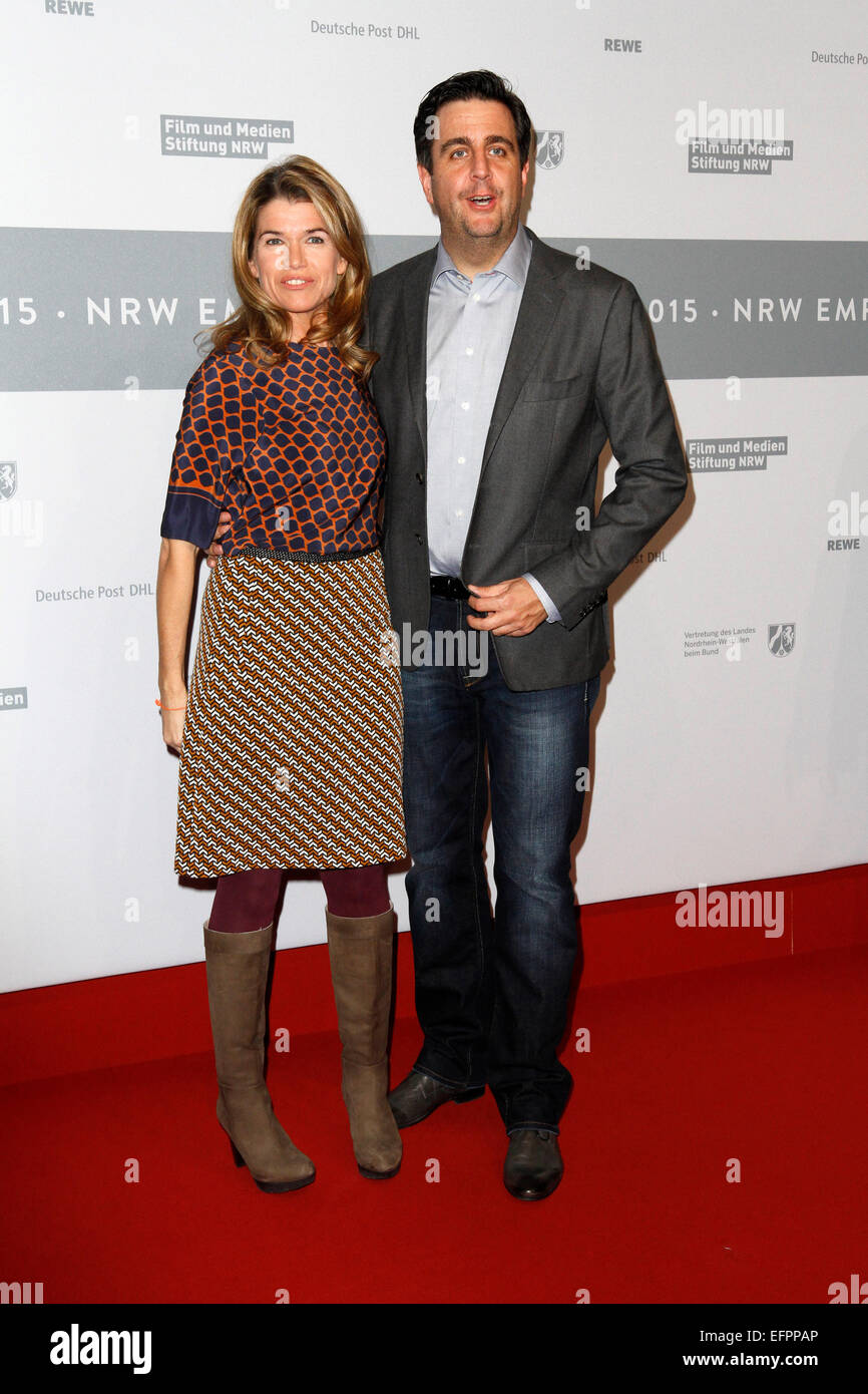 Anke Engelke and Bastian Pastewka attending the NRW Reception at the 65th Berlin International Anke Engelke and Bastian Pastewka attending the NRW Reception at the 65th Berlin International
