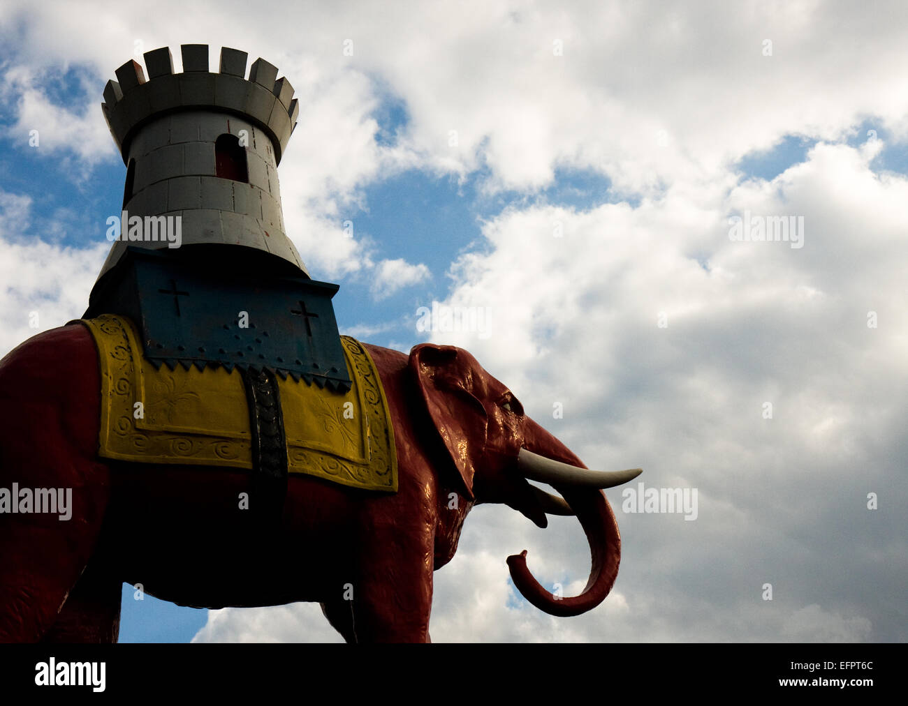 Elephant and Castle statue at the shopping centre, Elephant and Castle