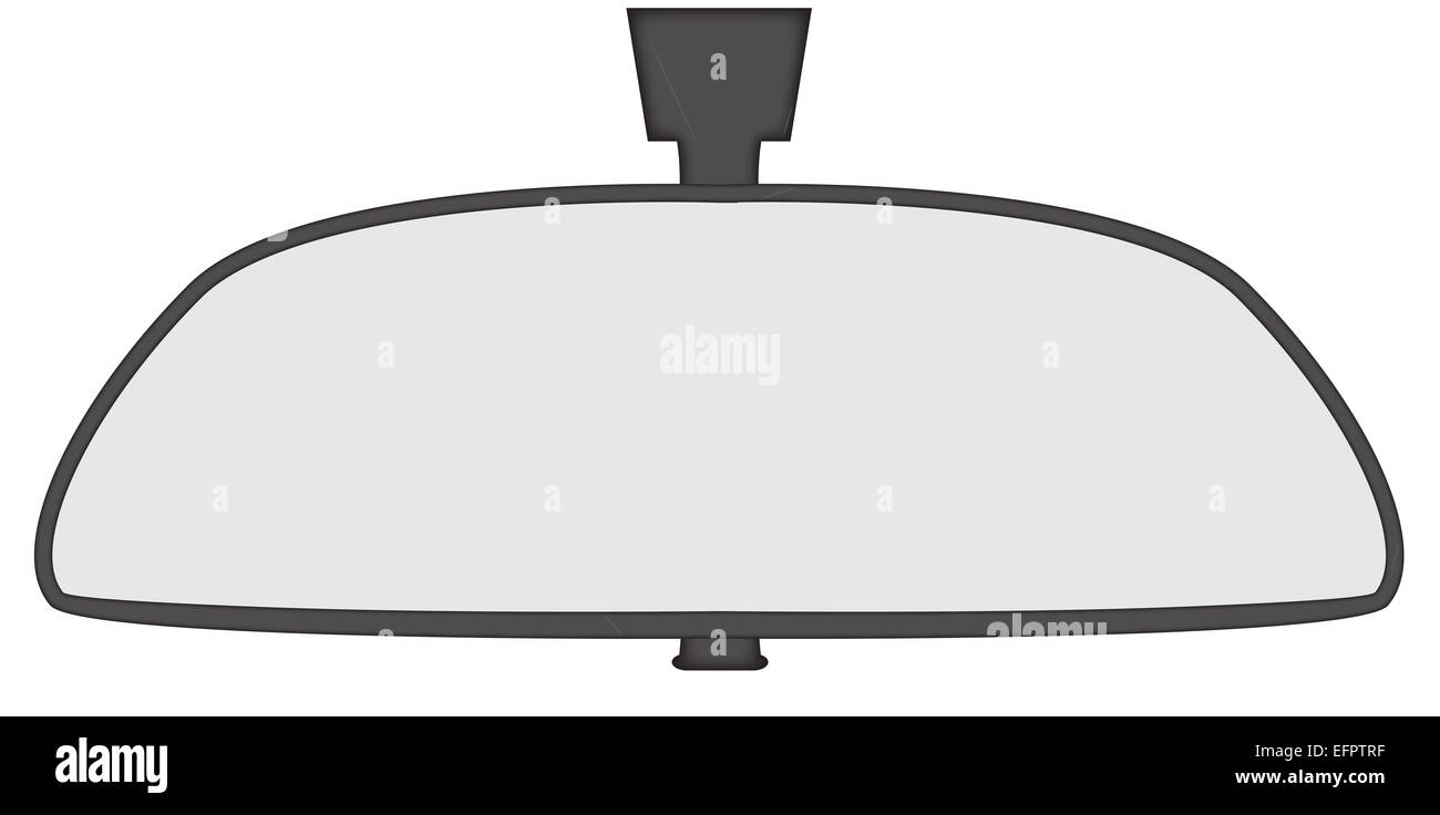 A car rear view mirror isolated on a white background Stock Photo Alamy