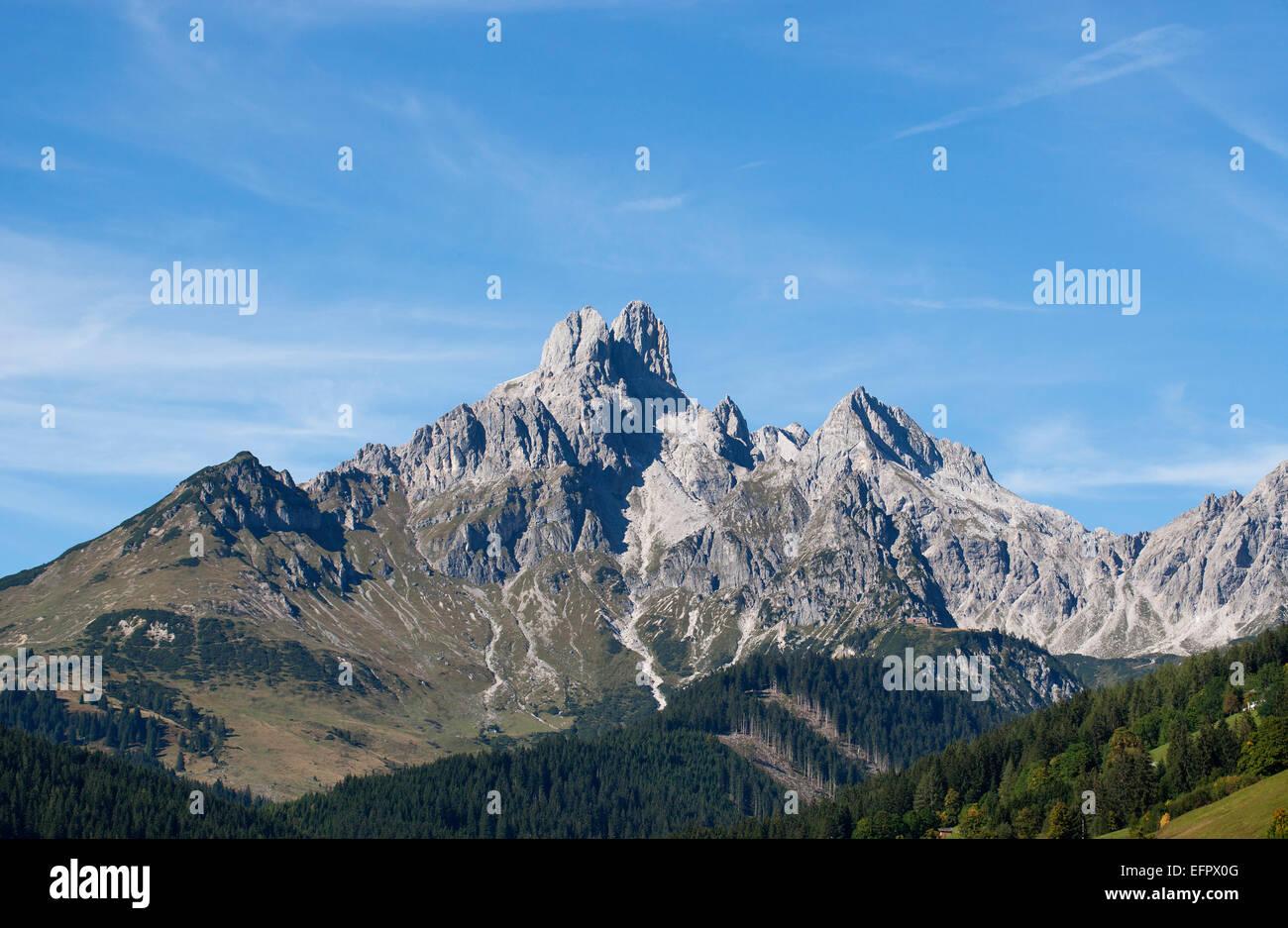 Bischofsmutze mountain hi-res stock photography and images - Alamy