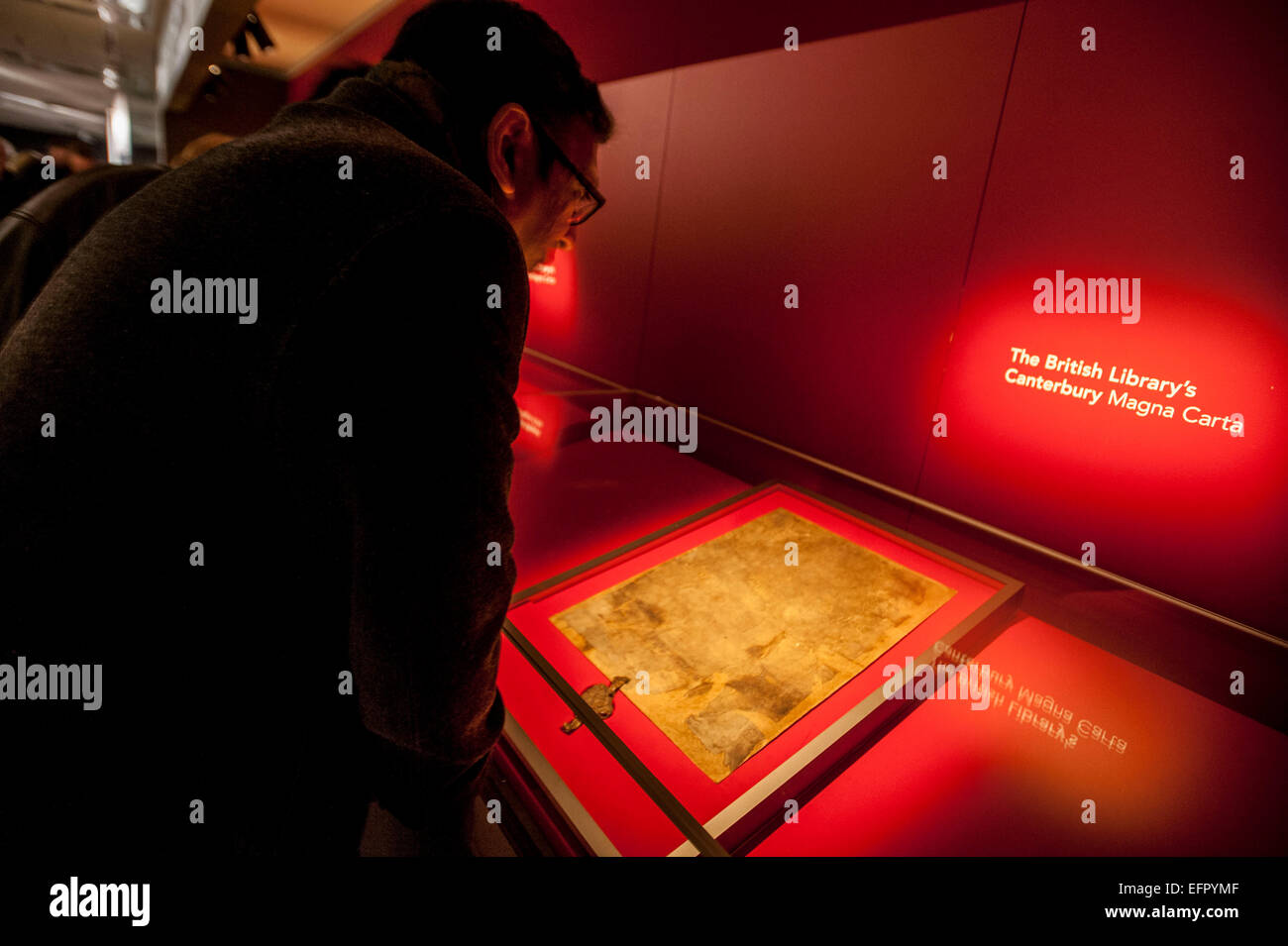 British Library Magna Carta unification. Celebrating the 800th anniversary of Magna Carta marked