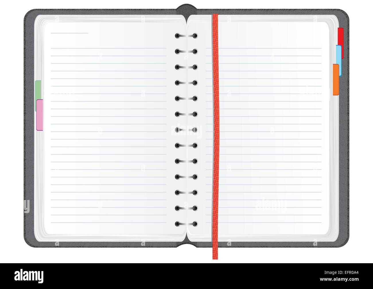 Tabs book Stock Vector Images - Alamy