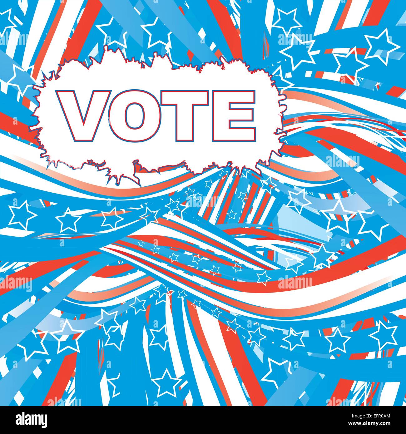 USA election patriotic background vector illustration Stock Vector ...