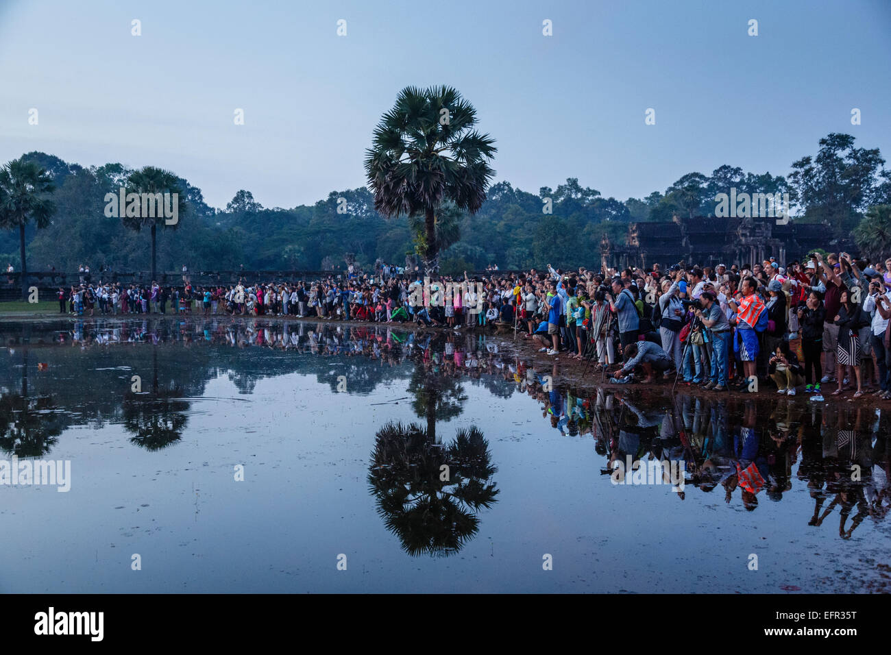 Angkor Wat temple, Angkor, Cambodia. Stock Photo