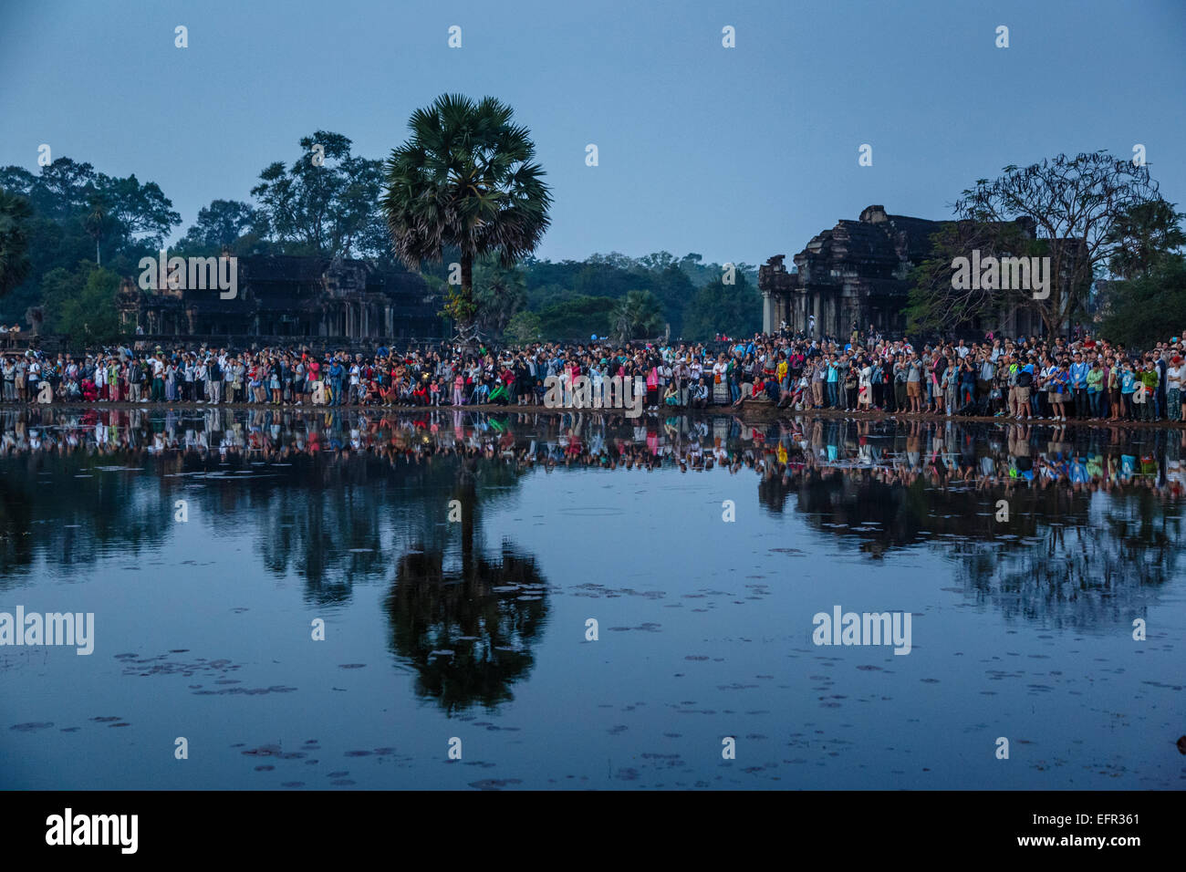 Angkor Wat temple, Angkor, Cambodia. Stock Photo
