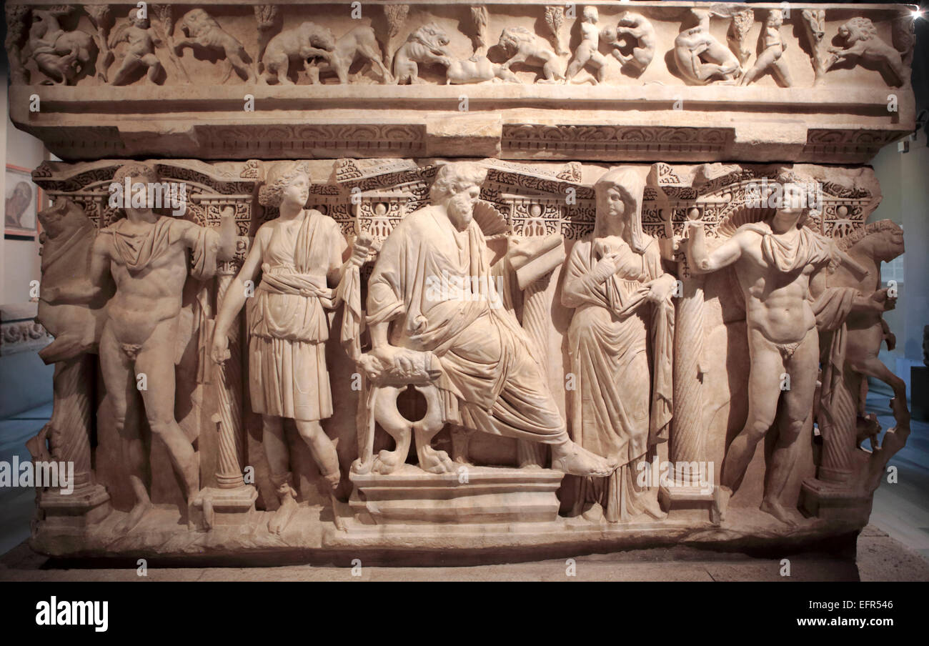 Alexander Sarcophagus (4th century BC), Istanbul Archaeology Museums