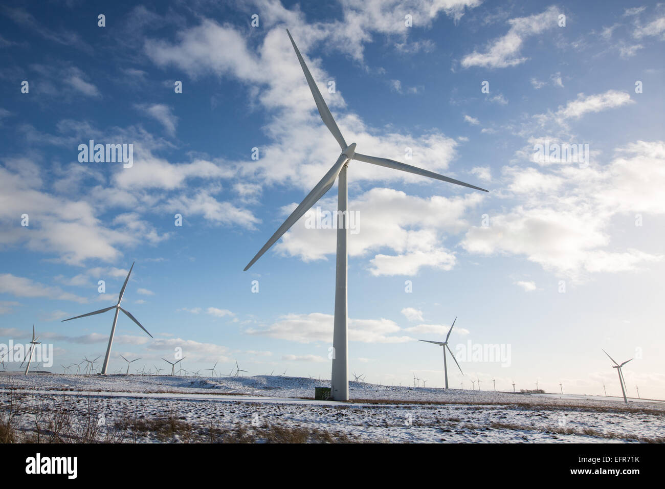 The uks largest onshore wind farm hi-res stock photography and images ...