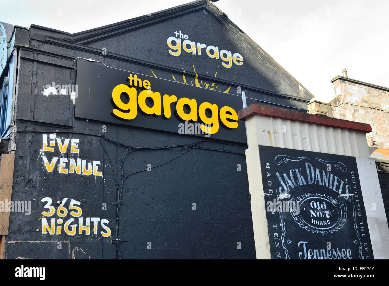 The Garage building in Glasgow, Scotland Stock Photo