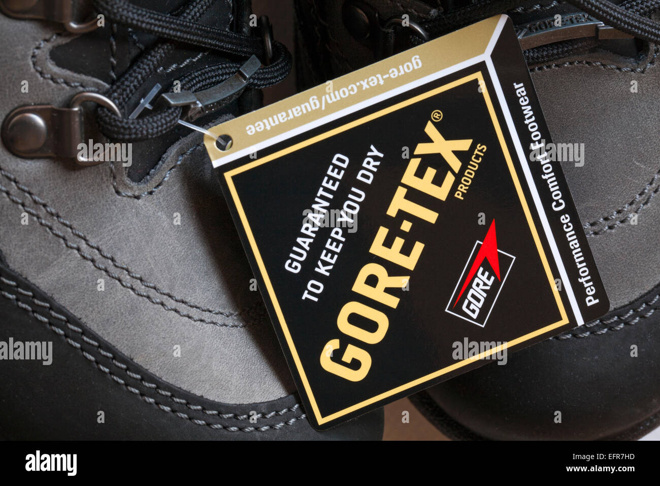 https://c8.alamy.com/comp/EFR7HD/guaranteed-to-keep-you-dry-label-on-hotter-gore-tex-boots-goretex-EFR7HD.jpg