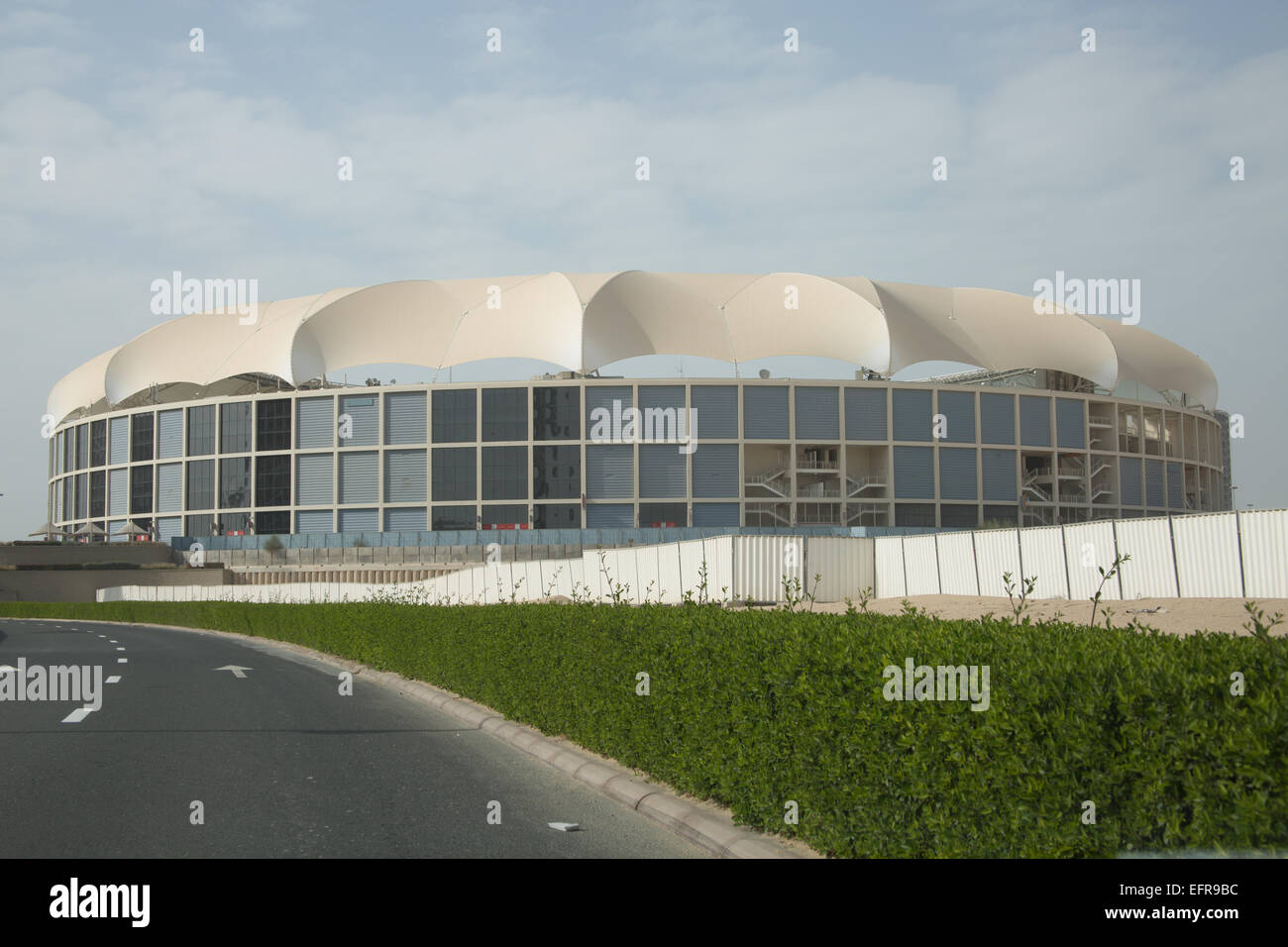 Dubai Sports City cricket stadium Stock Photo Alamy