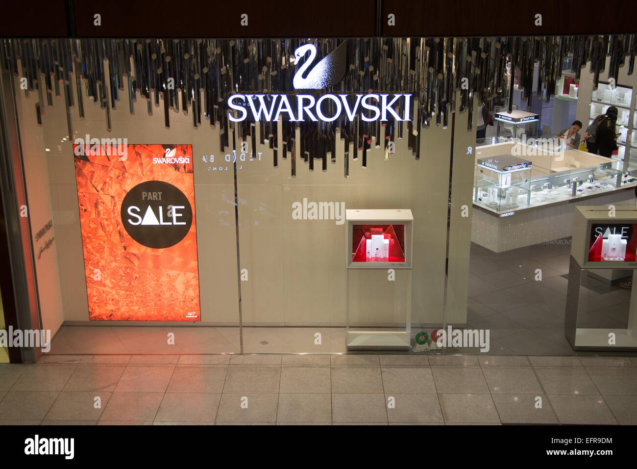 Swarovski at The Dubai Mall Stock Photo - Alamy