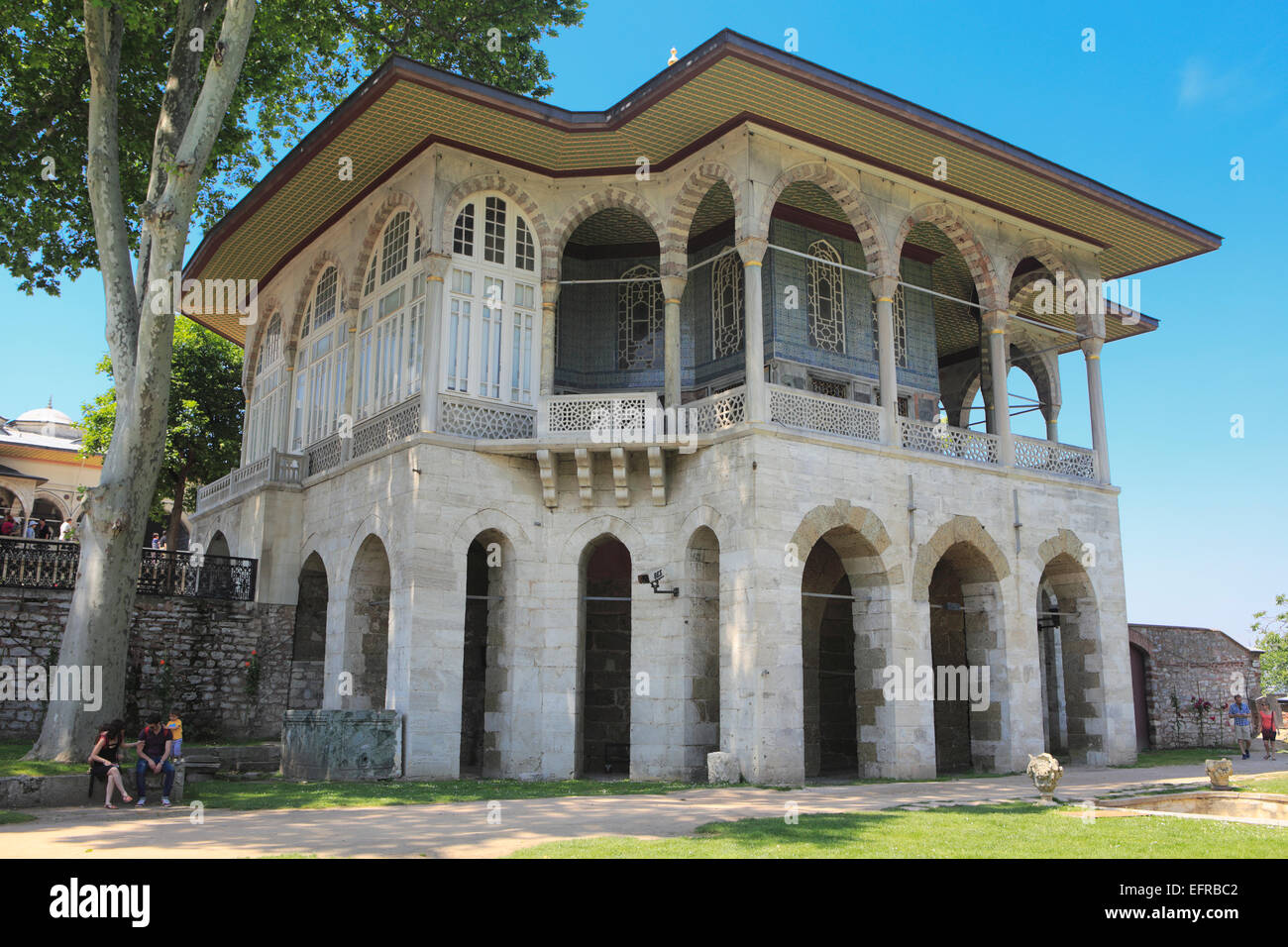 Revan Kiosk, Topkapi Palace, Ottoman sultans palace, Istanbul, Turkey Stock Photo