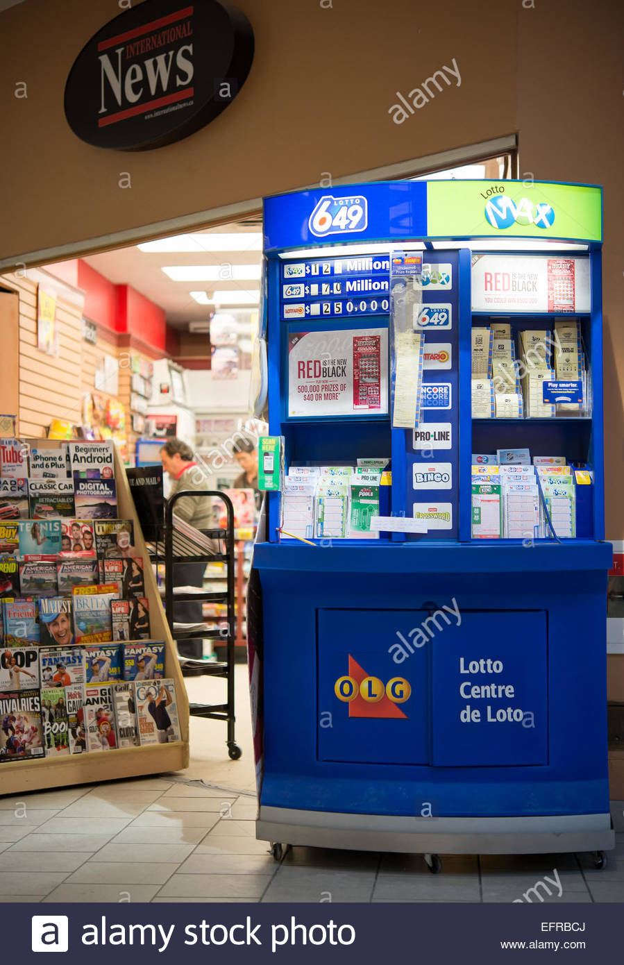 Lotto Stand Lotto Stand