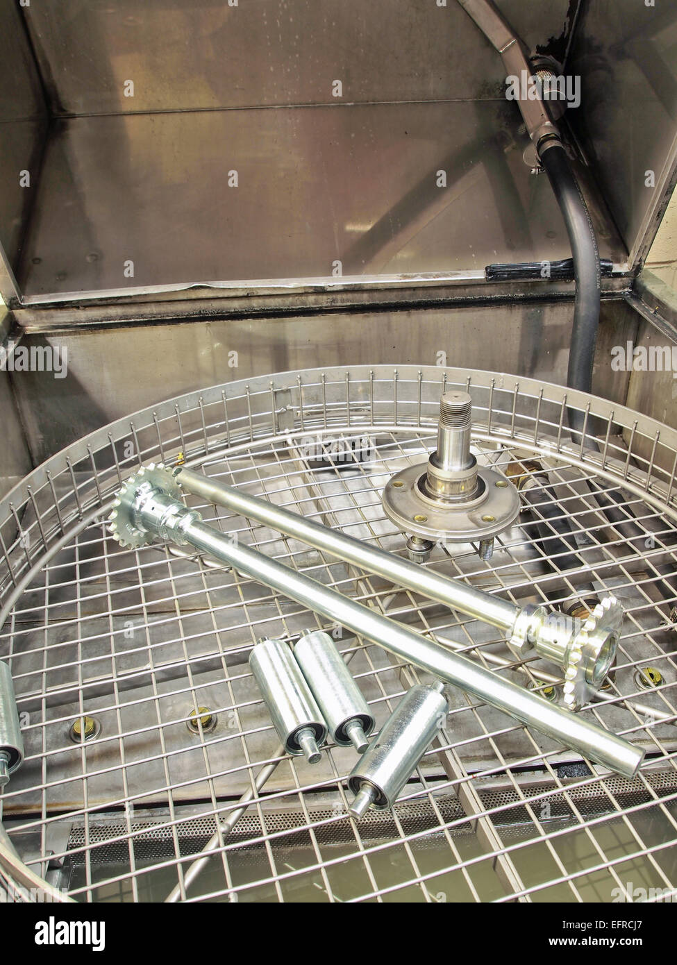parts washing cleaning Machine Stock Photo Alamy