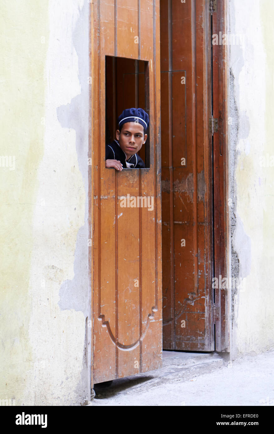 Man falling out window hi-res stock photography and images - Alamy