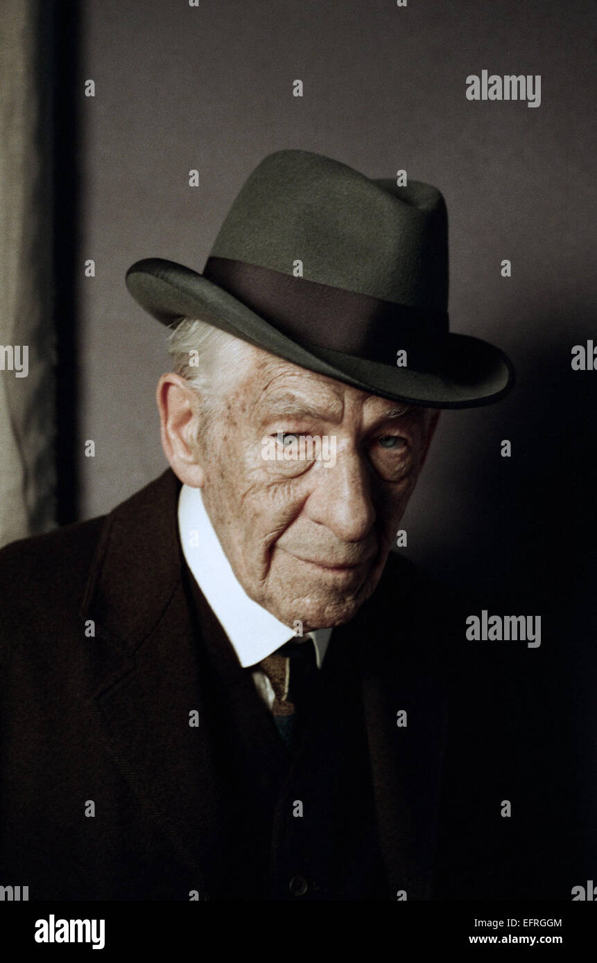 Mr. Holmes (previously known as A Slight Trick of the Mind) is an upcoming American-British crime drama mystery film directed by Bill Condon, based on the 2005 novel A Slight Trick of the Mind written by Mitch Cullin. The film stars Ian McKellen as Sherlock Holmes and Laura Linney as housekeeper Mrs. Munro. Stock Photo