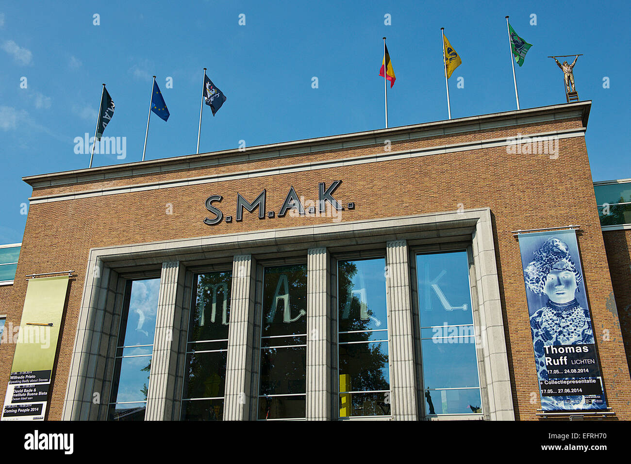 S.M.A.K Museum of Contemporary Art, Ghent, Belgium Stock Photo
