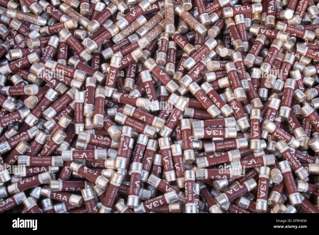 13A Fuses Stock Photo