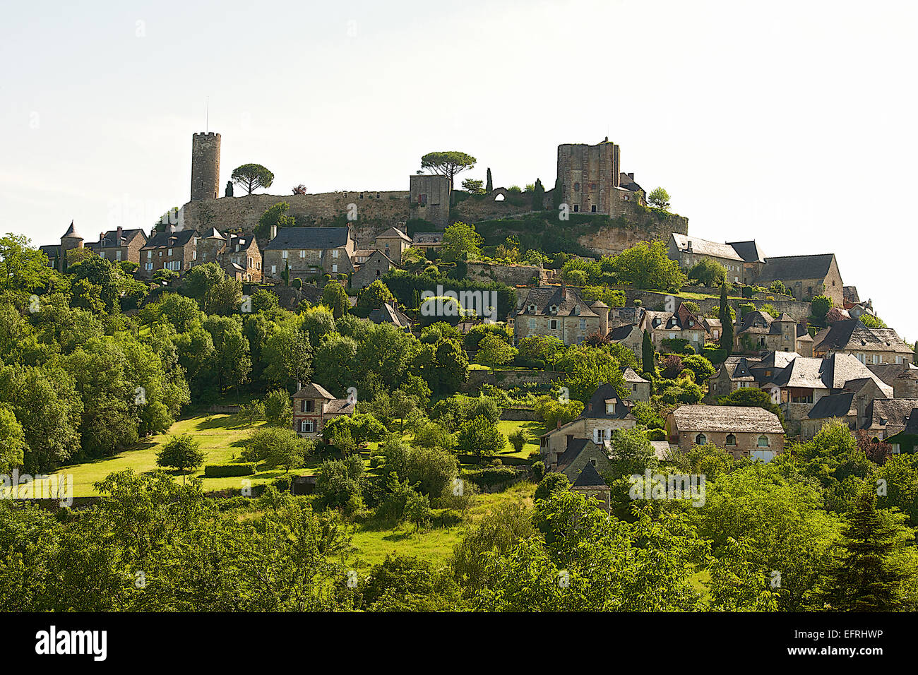Chateau de Turenne, France Stock Photo Alamy
