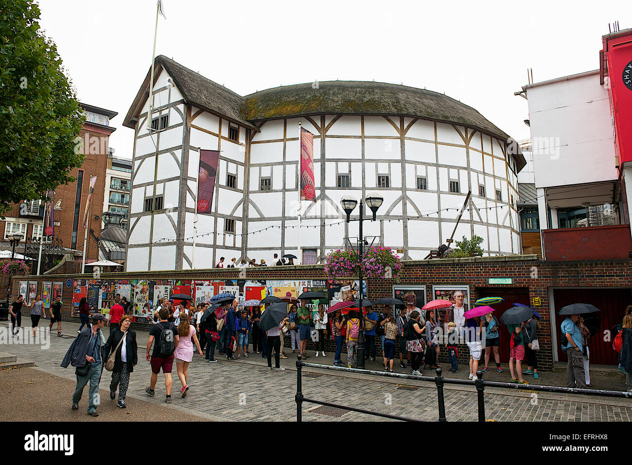 Globe Theatre, London, UK Stock Photo