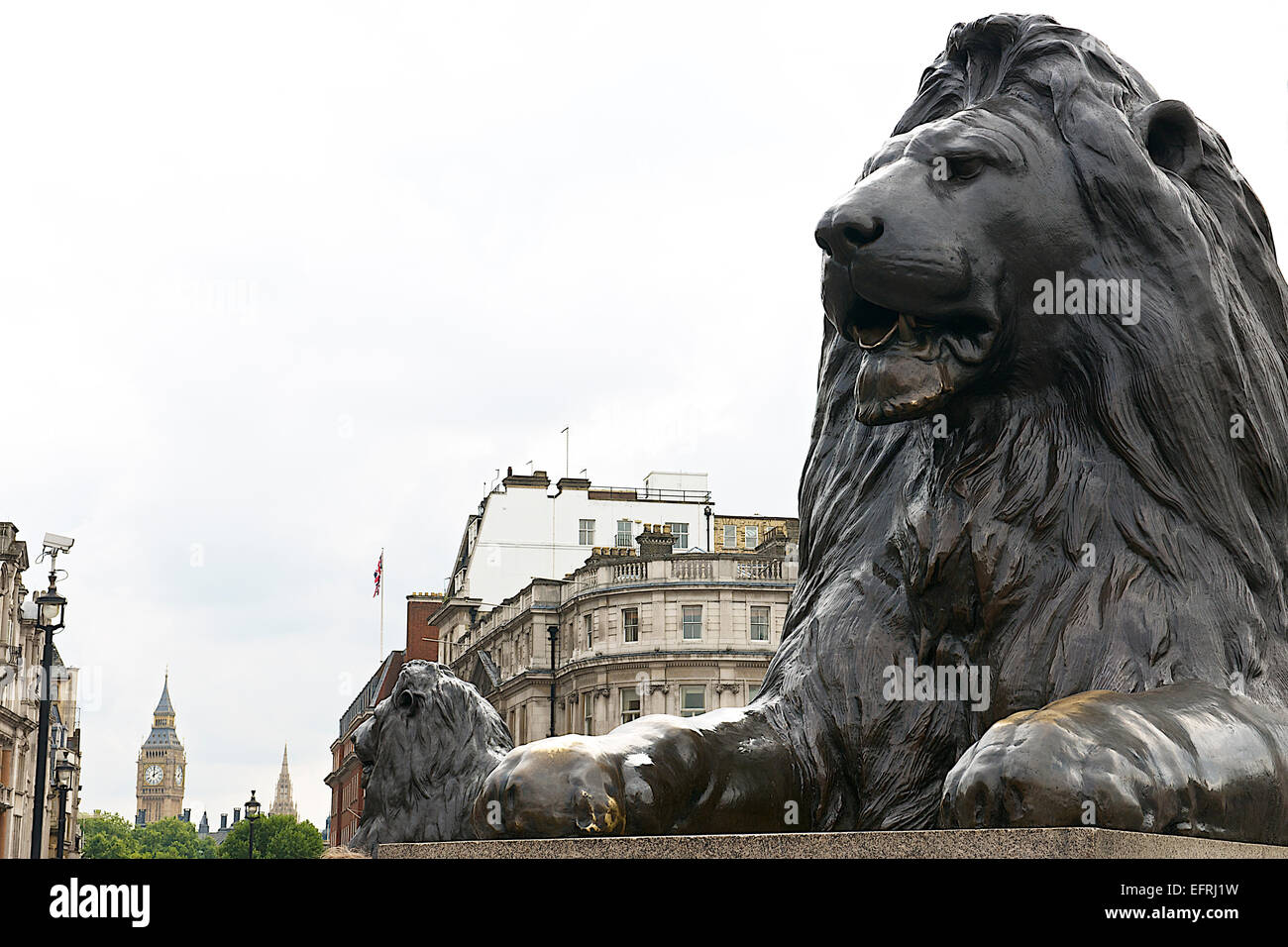 Trafalgar Square, London, UK Stock Photo