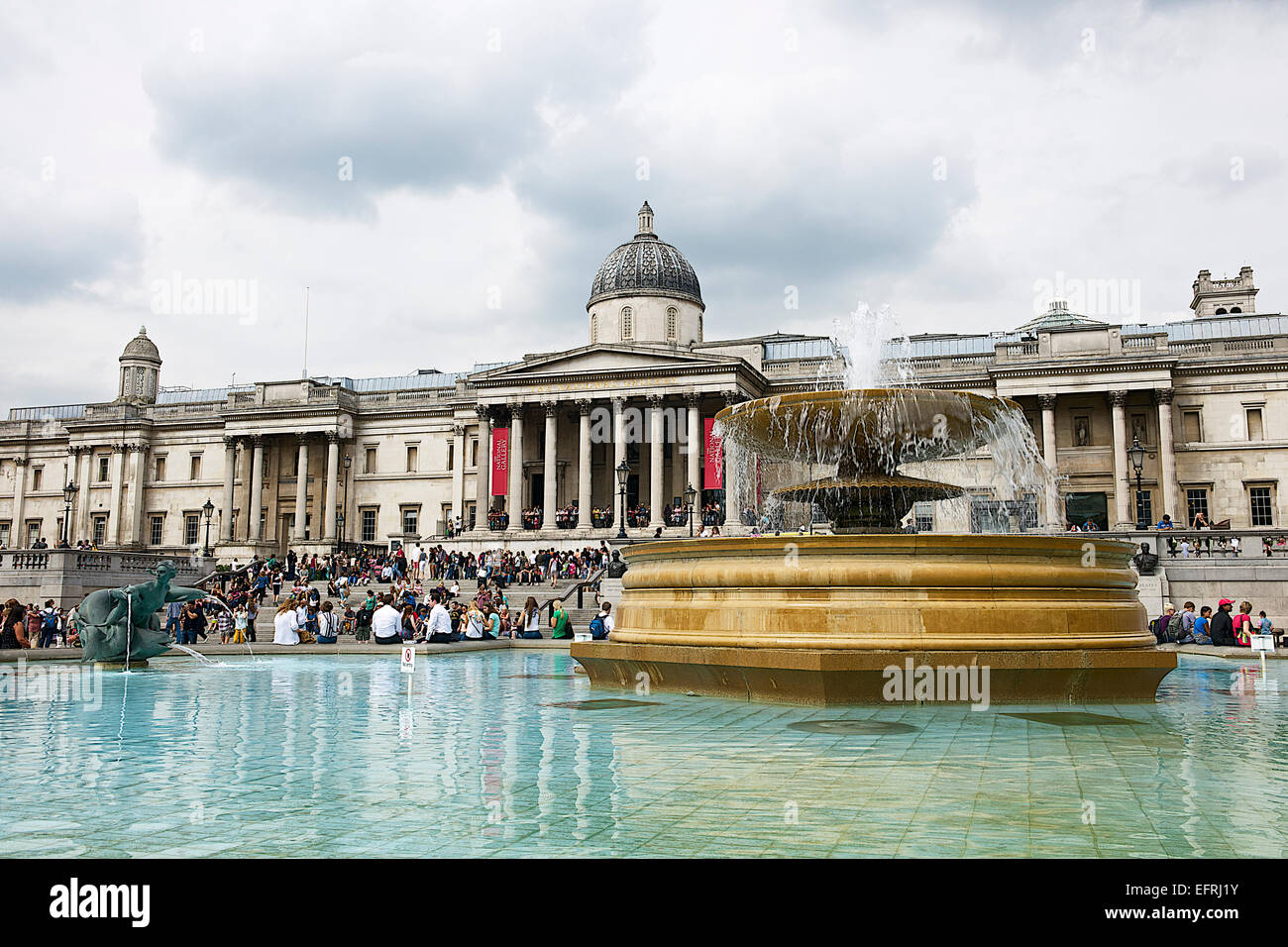 National Gallery, London, UK Stock Photo