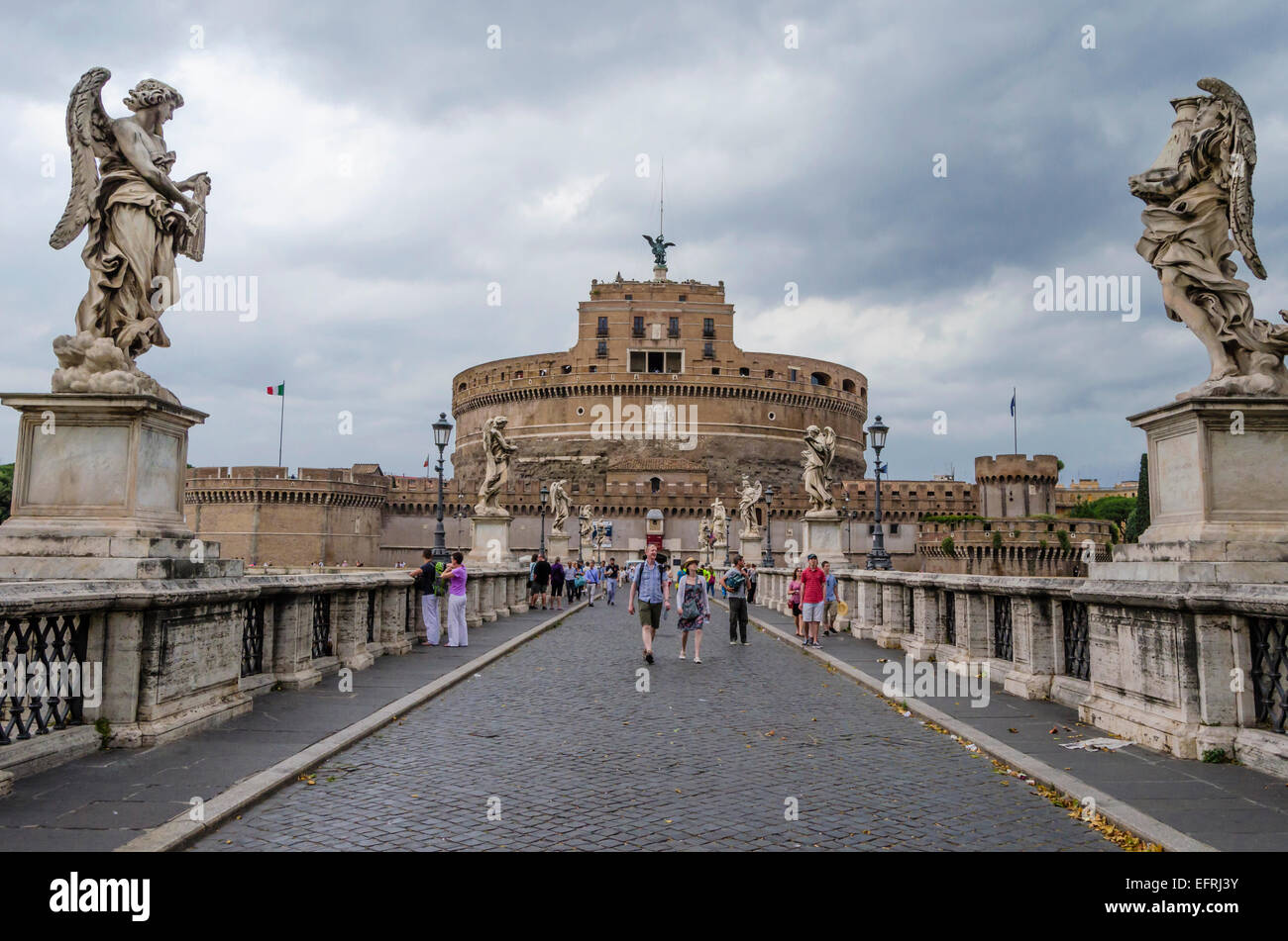 Castel Sant'Angelo, Rome, Italy Stock Photo