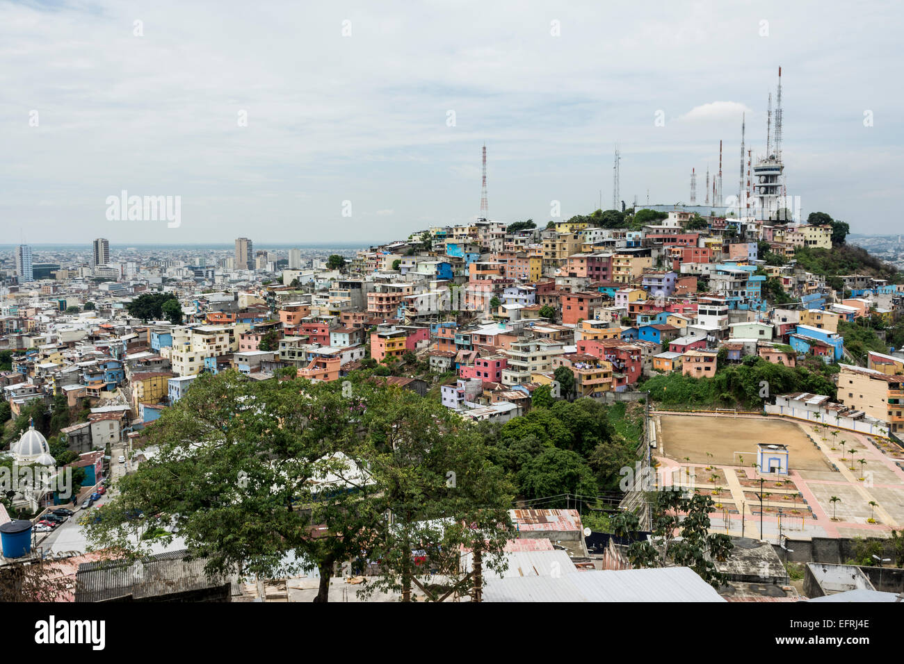 Town of Guayaquil, Ecuador Stock Photo