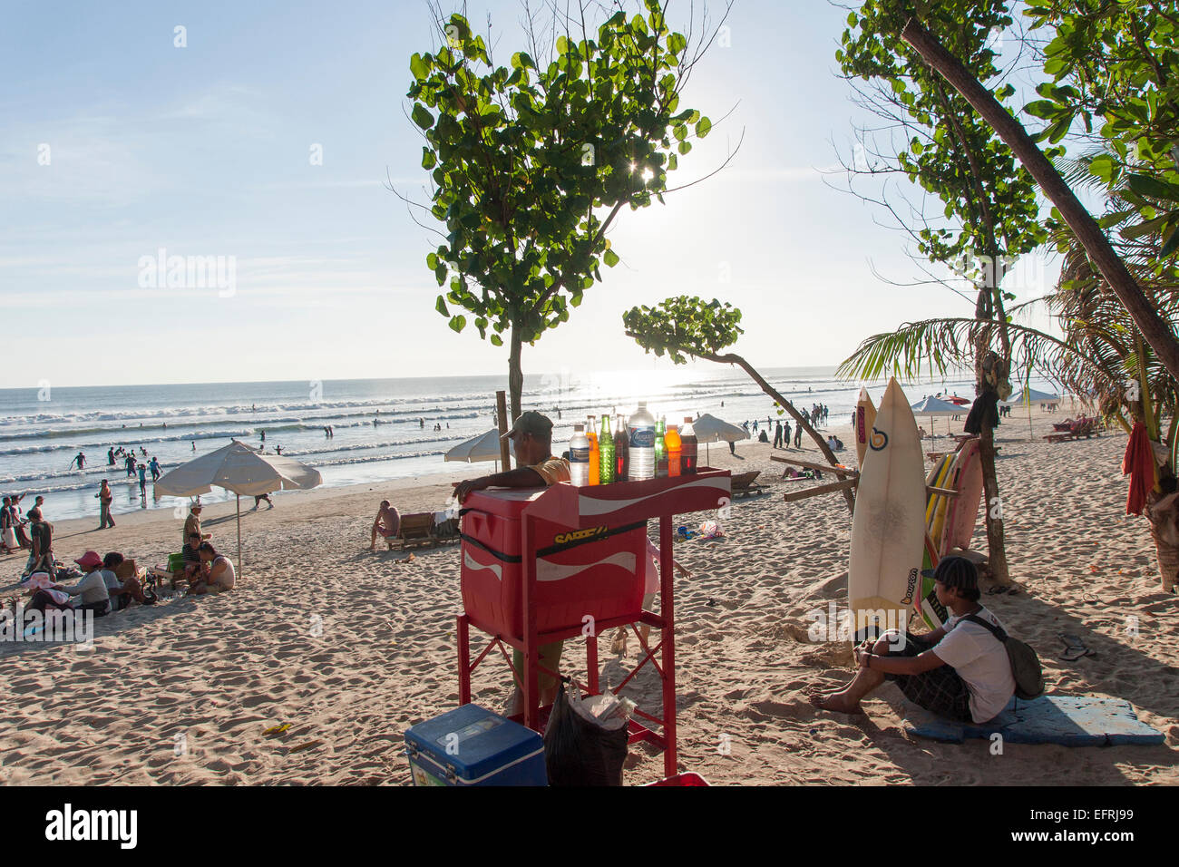 Kuta Beach, Bali, Indonesia Stock Photo