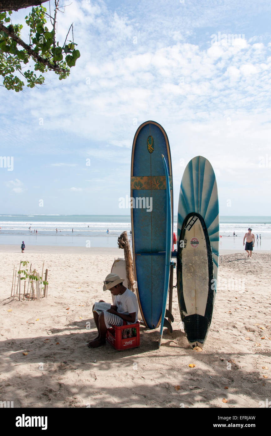 Surfboards at Kuta Beach, Bali, Indonesia Stock Photo Alamy