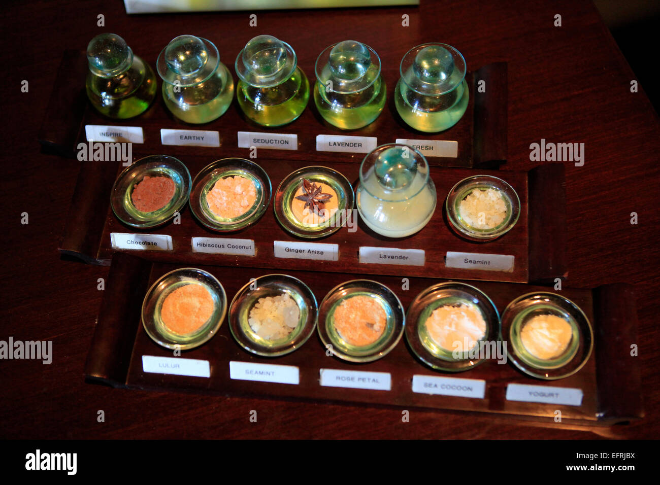 Herbs and herb tea Stock Photo