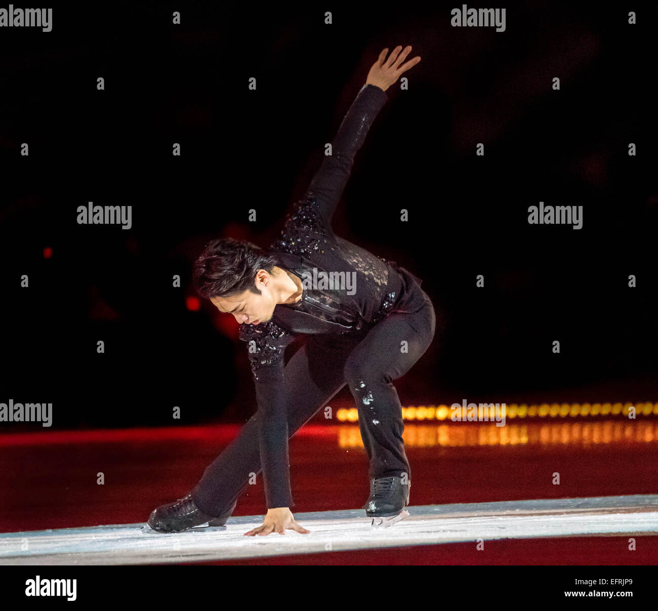 Zurich, Switzerland. 8th Feb, 2015. Daisuke Takahashi Figure SKating