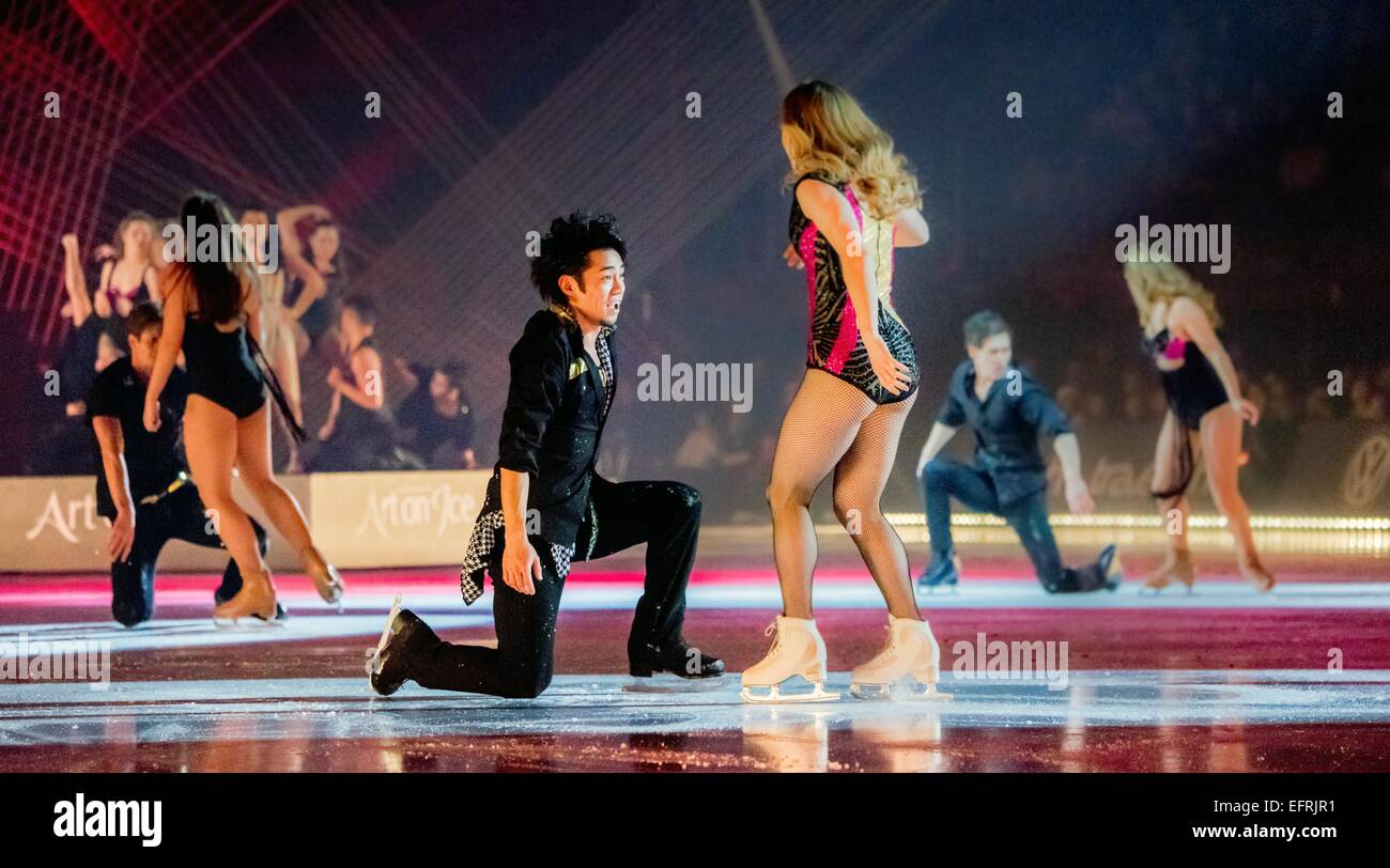 Zurich, Switzerland. 8th Feb, 2015. Daisuke Takahashi Figure SKating